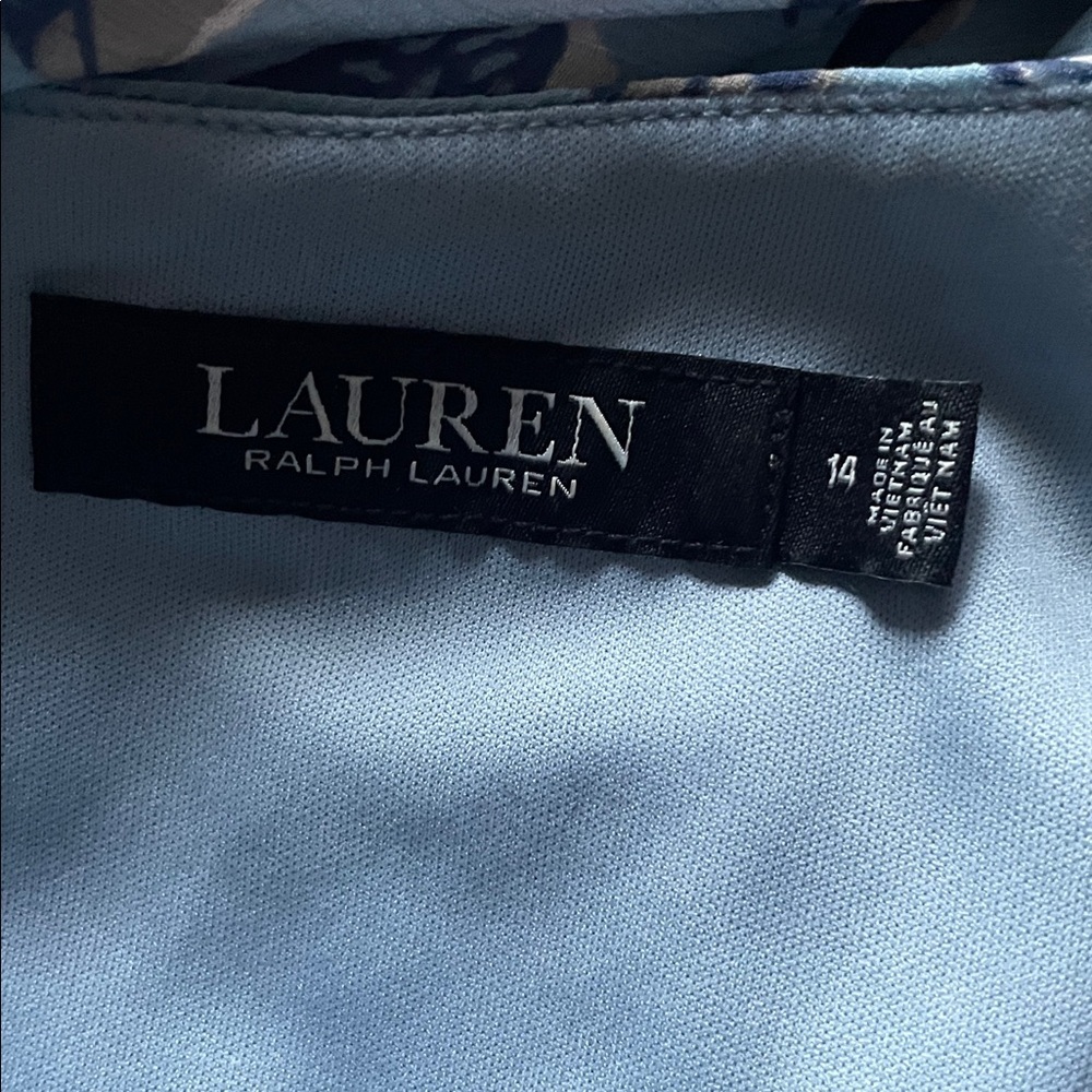 Ralph Lauren Floral  Voile Dress size 14 - Picture 10 of 10